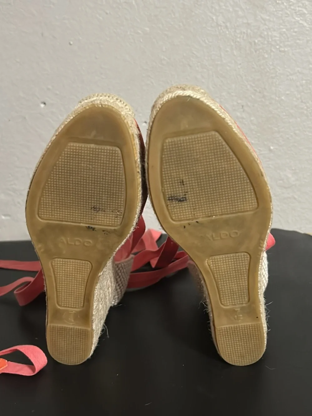 Aldo Coral Wrap Espadrille Wedge - Women’s Size 7.5